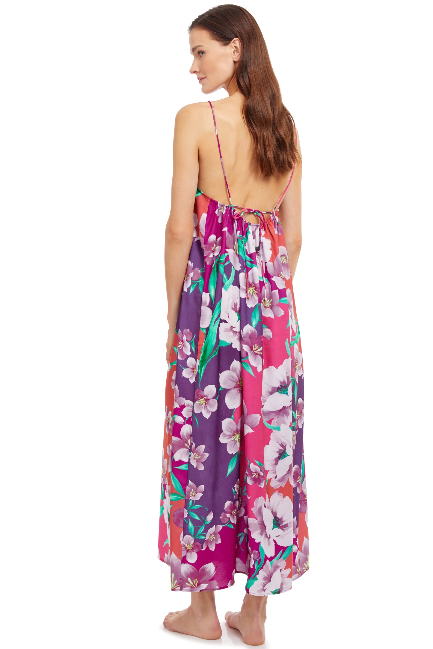 HIGH NECK LONG DRESS