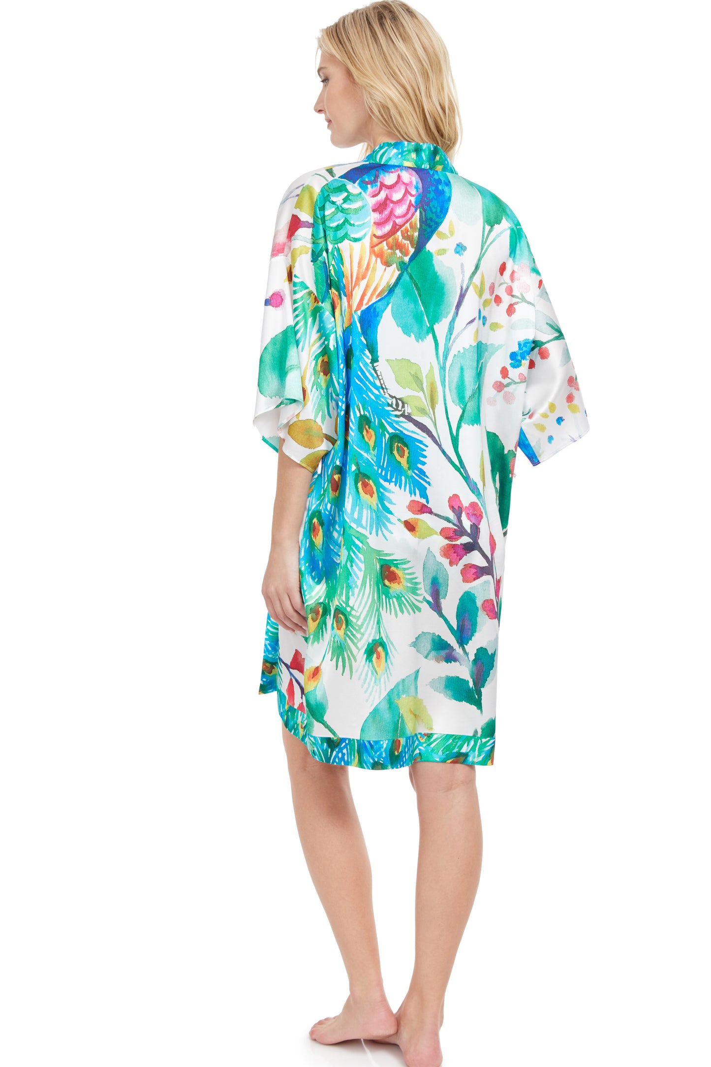BELTED KIMONO