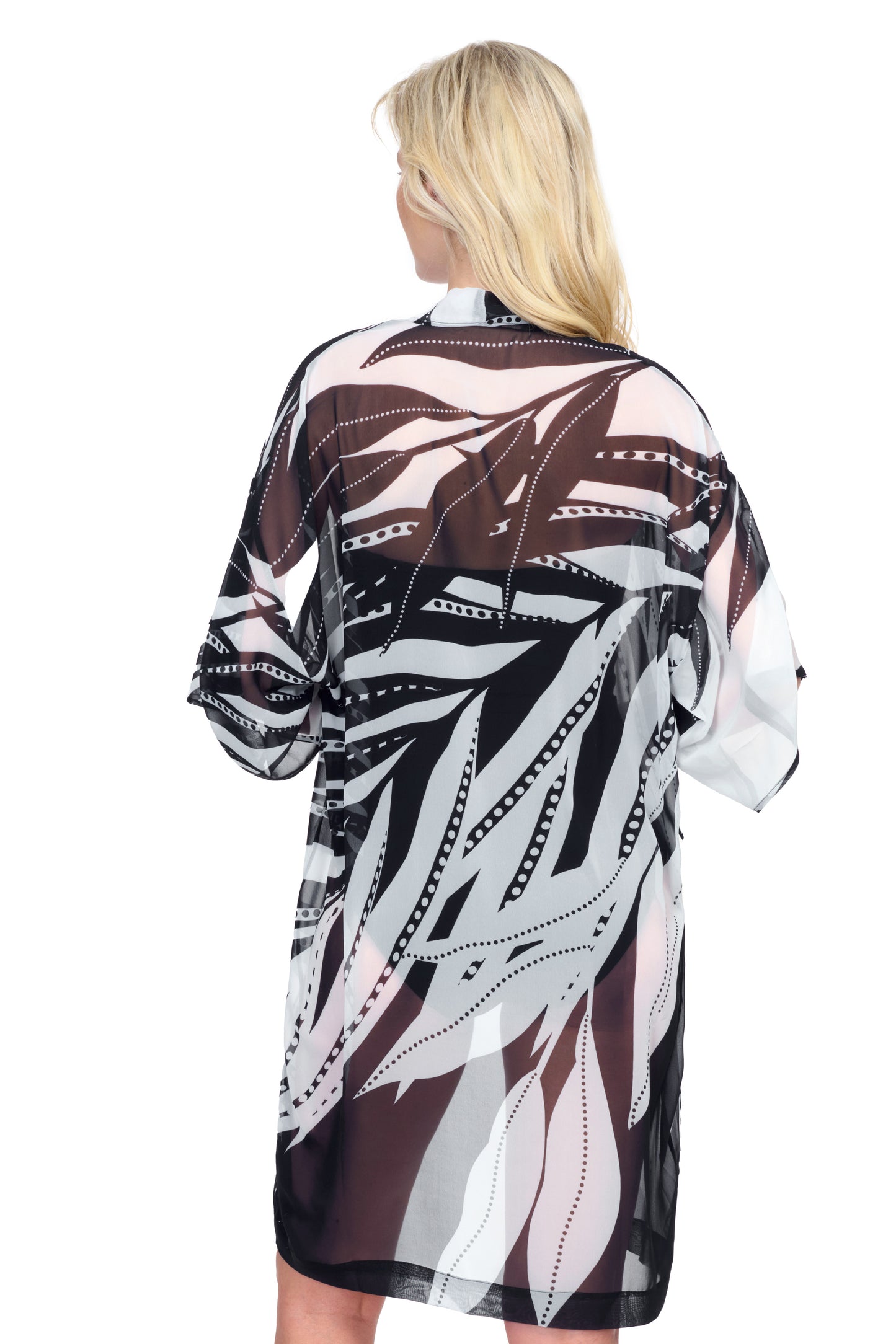 NATURES BEAUTY BELTED KIMONO