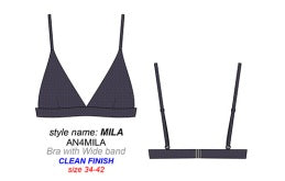 SERENITY BRA WITH WIDE BAND