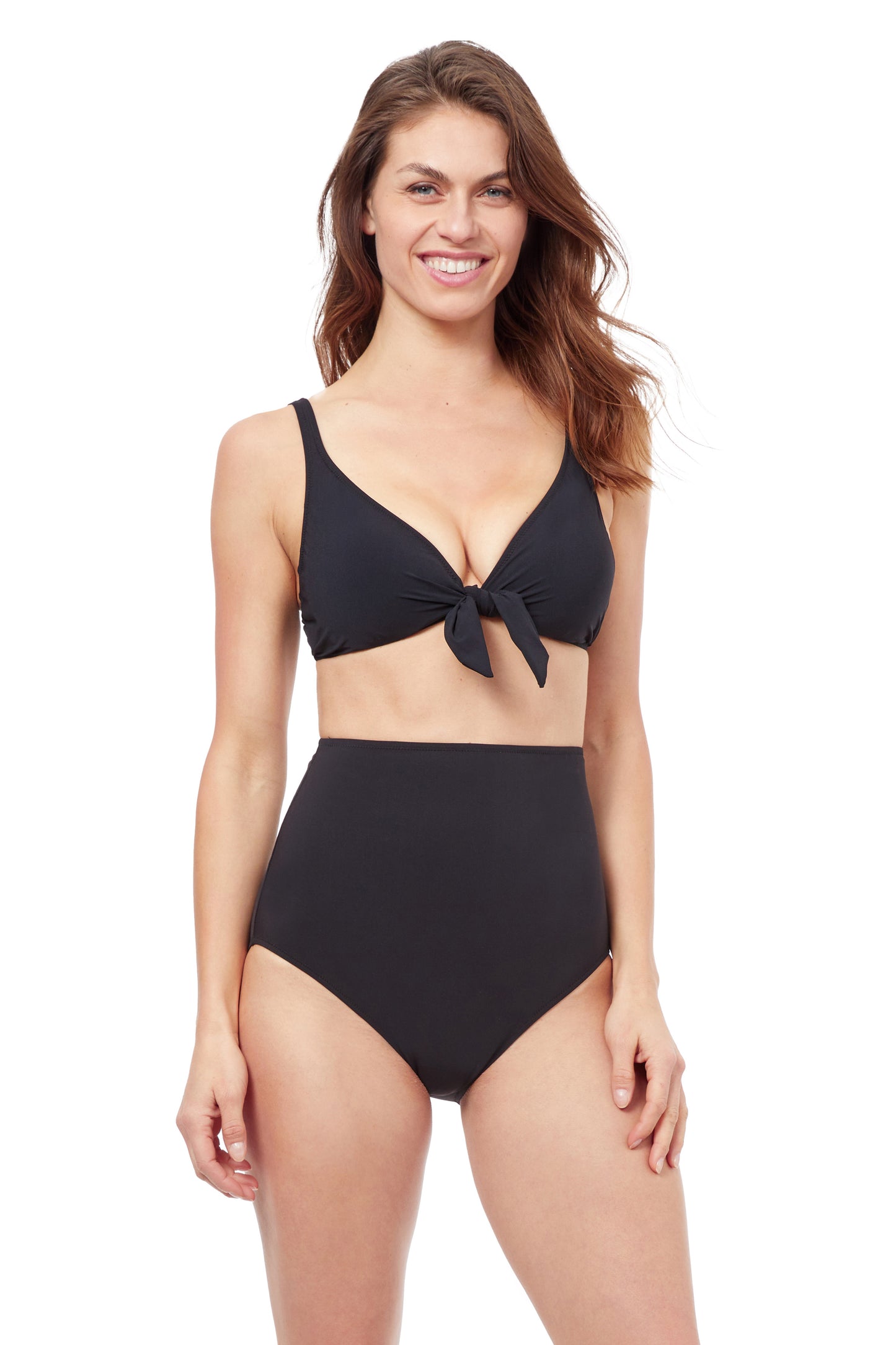 TUTTI FRUTTI FRONT TIE BIKINI TOP