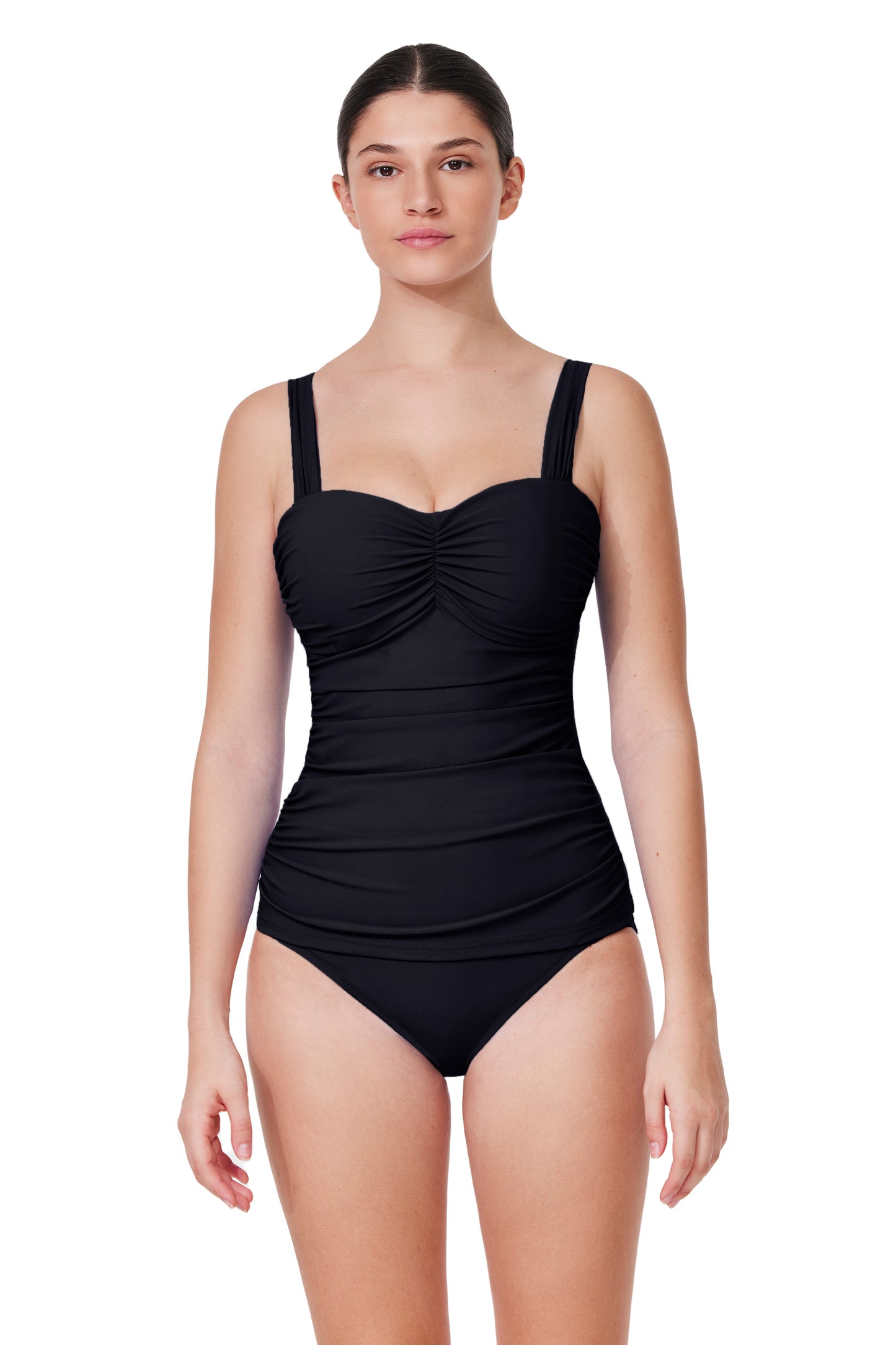 Profile By Gottex Tutti Frutti Underwire D-Cup Tankini Top