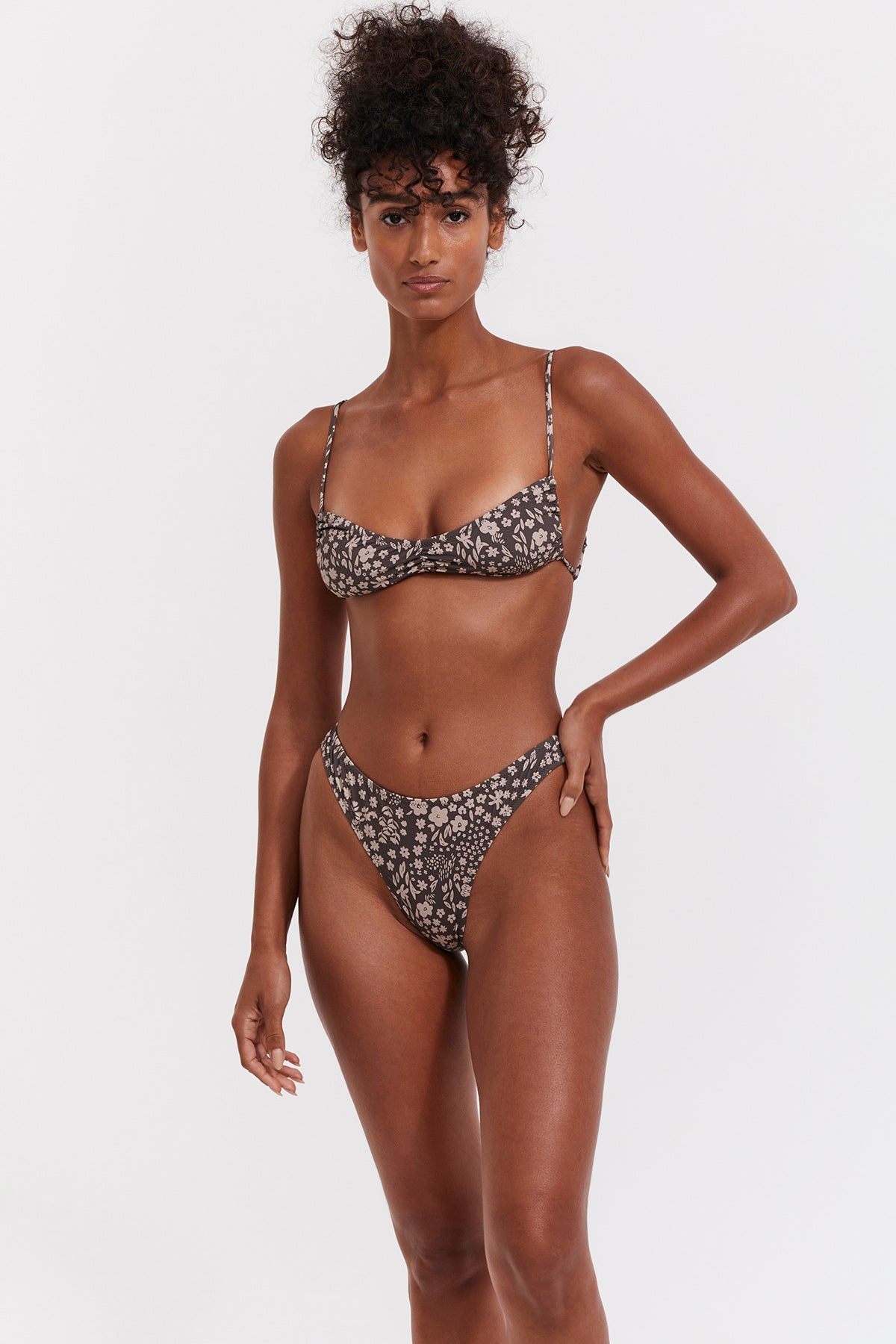 BELLA FLORA BRALETTE BIKINI TOP