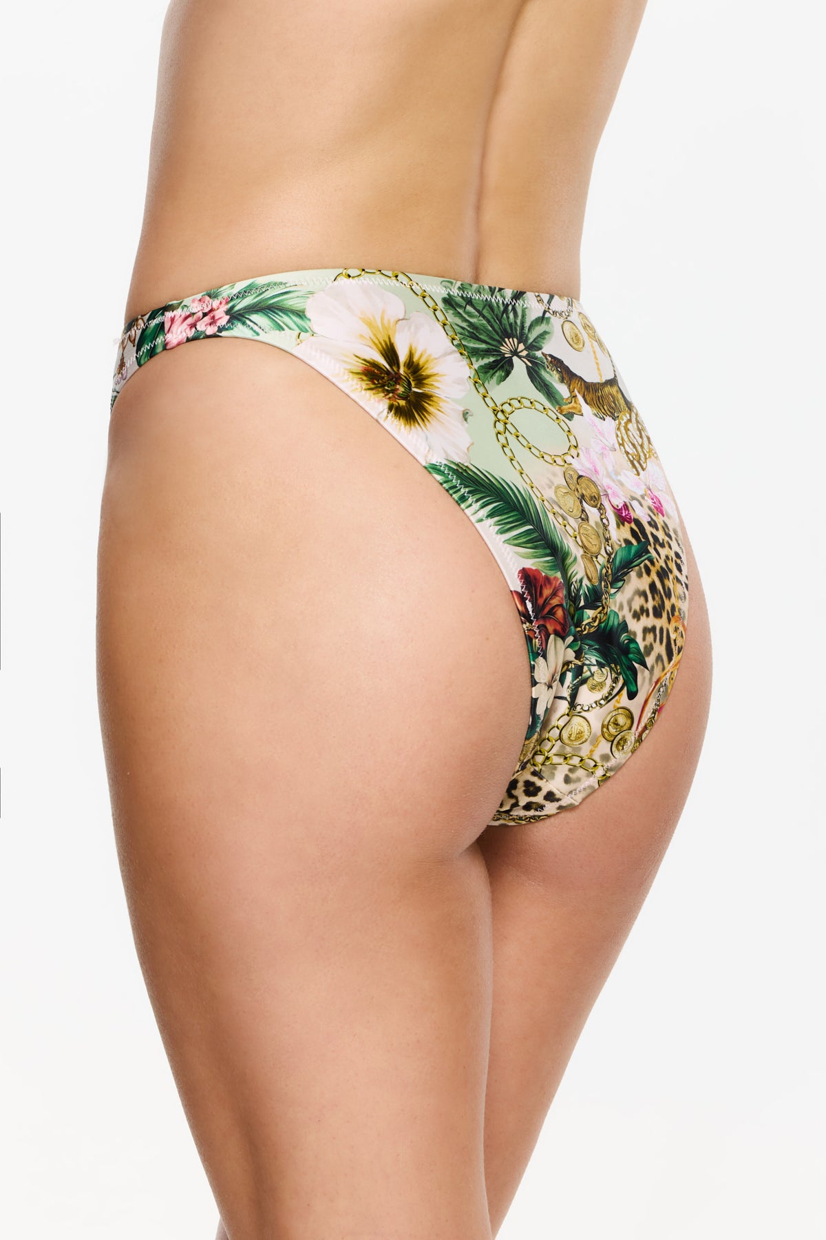Flirtt JUNGLE TREASUR High Waisted Bikini Bottom