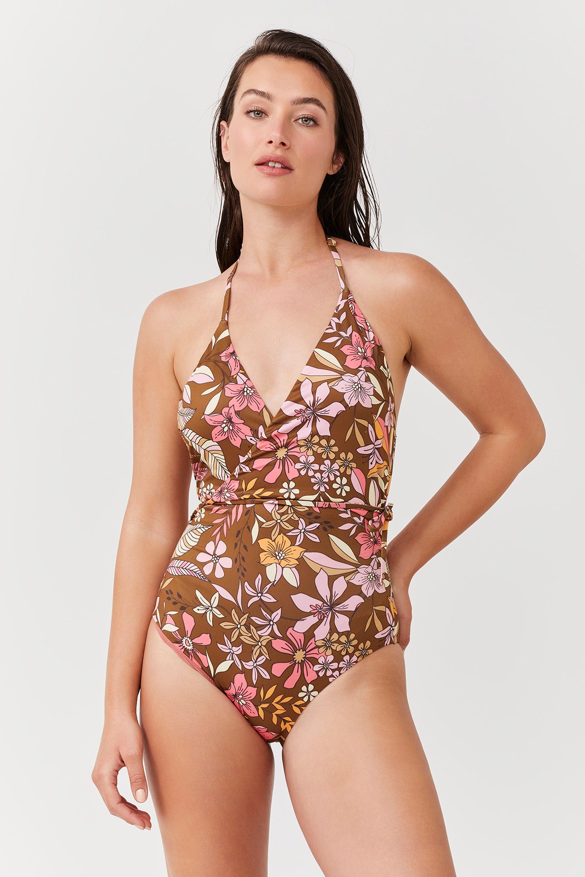 SURPLICE TANK ONE PIECE
