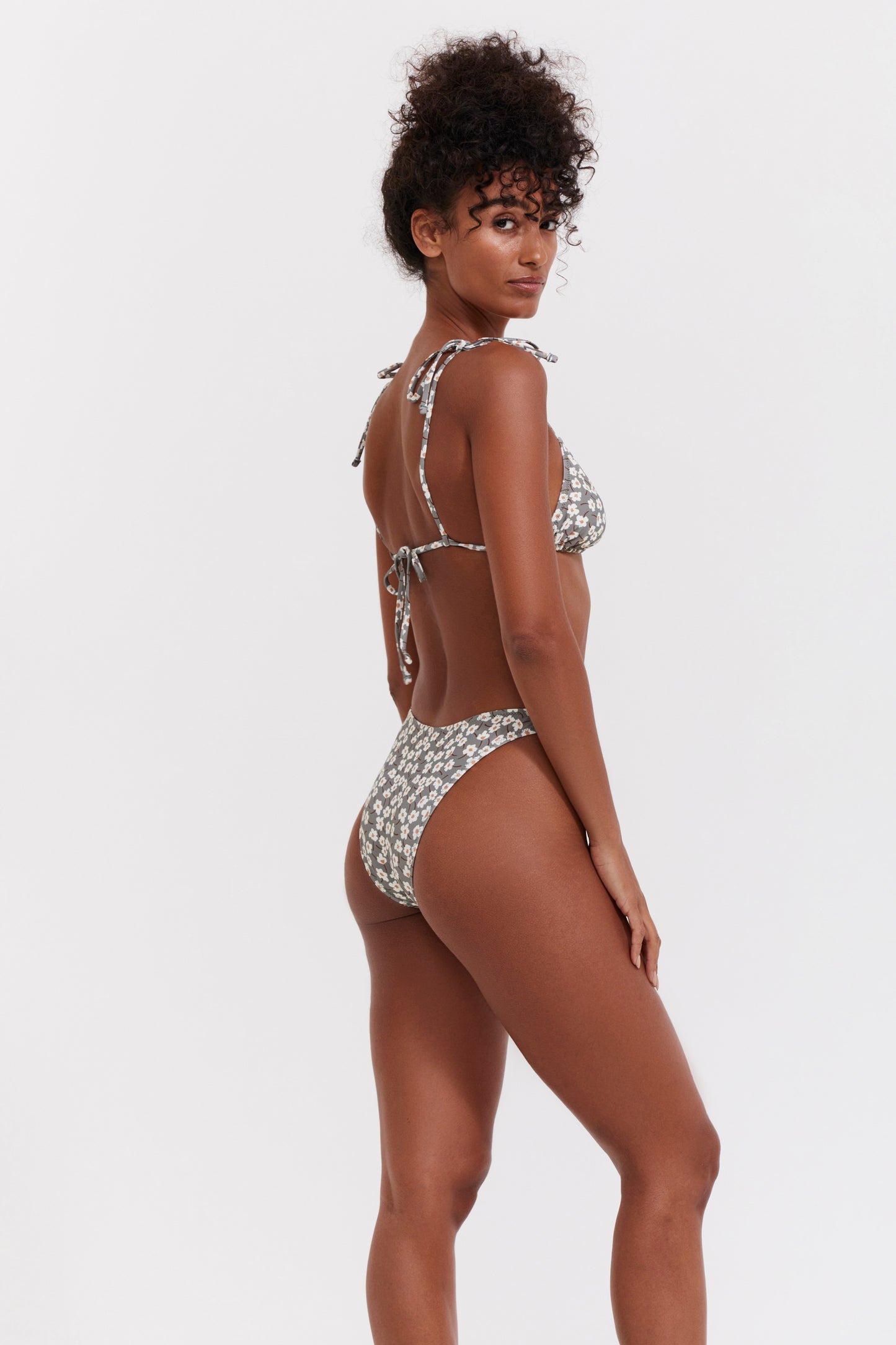 FIELD OF DREAMS TRIANGLE BIKINI TOP