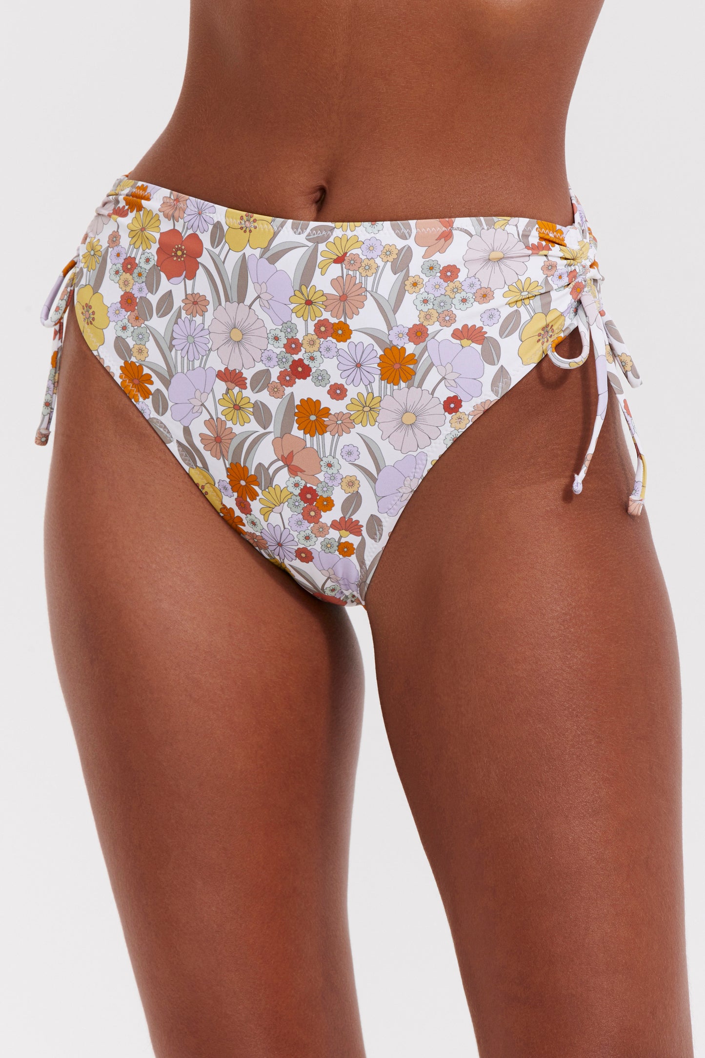BOTANIC PARTY HIGH WAIST BIKINI BOTTOM