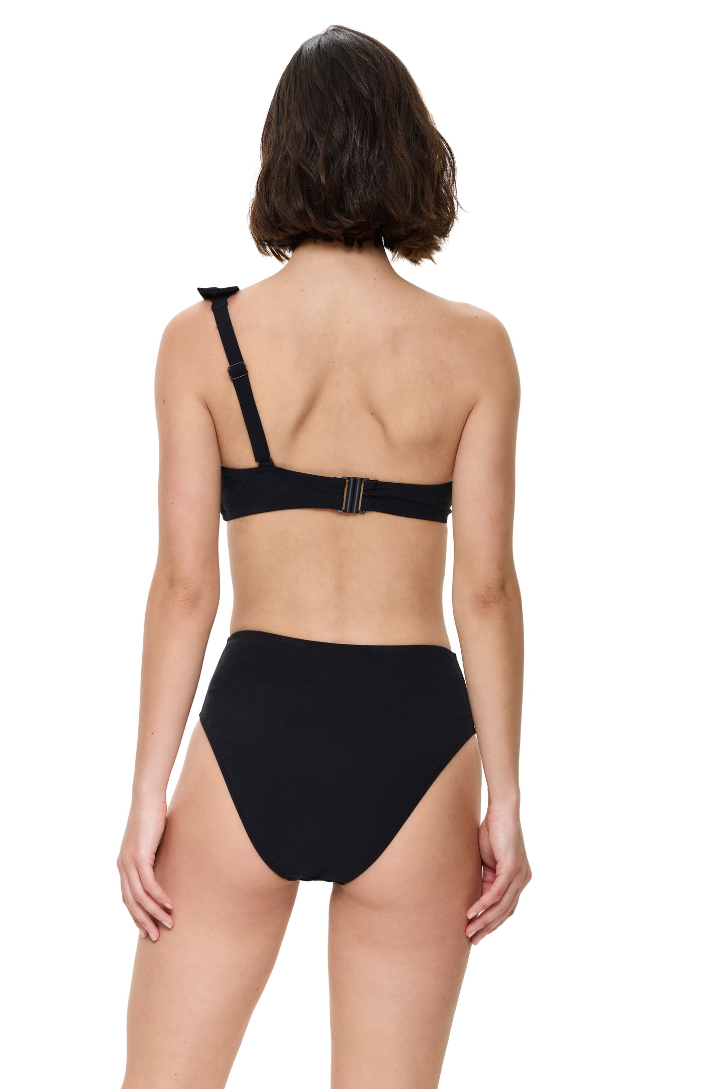 Gottex MODERN MUSE New one shoulder bra - Black