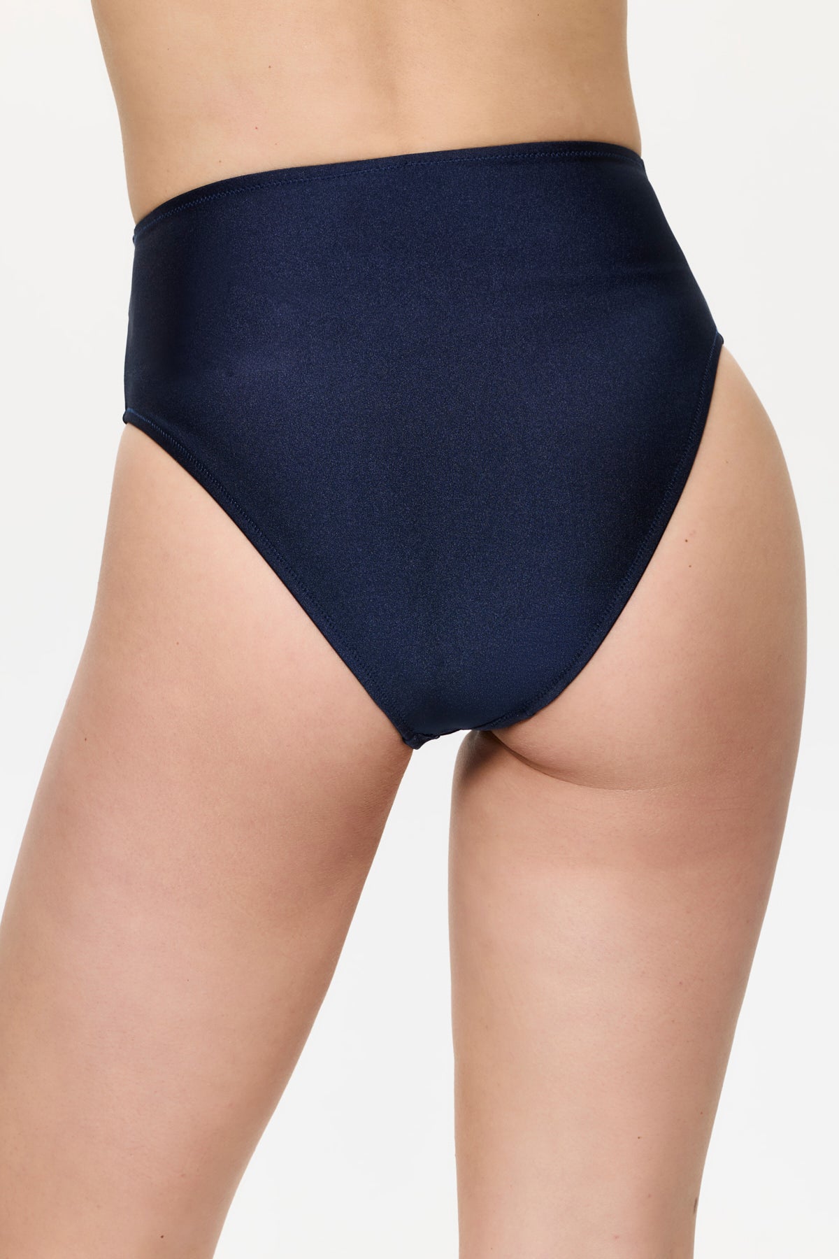 Gottex COTE D'AZURE High rise brief - Navy/Gold