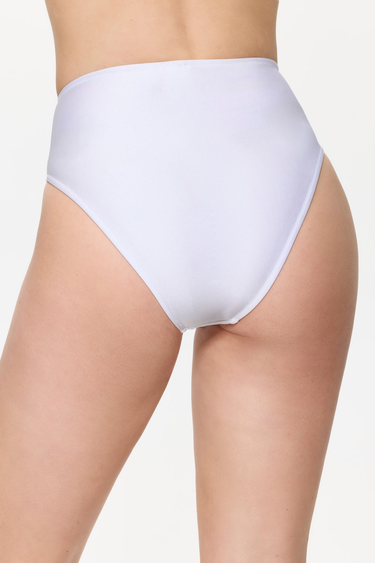 Gottex COTE D'AZURE High rise brief - White/Gold