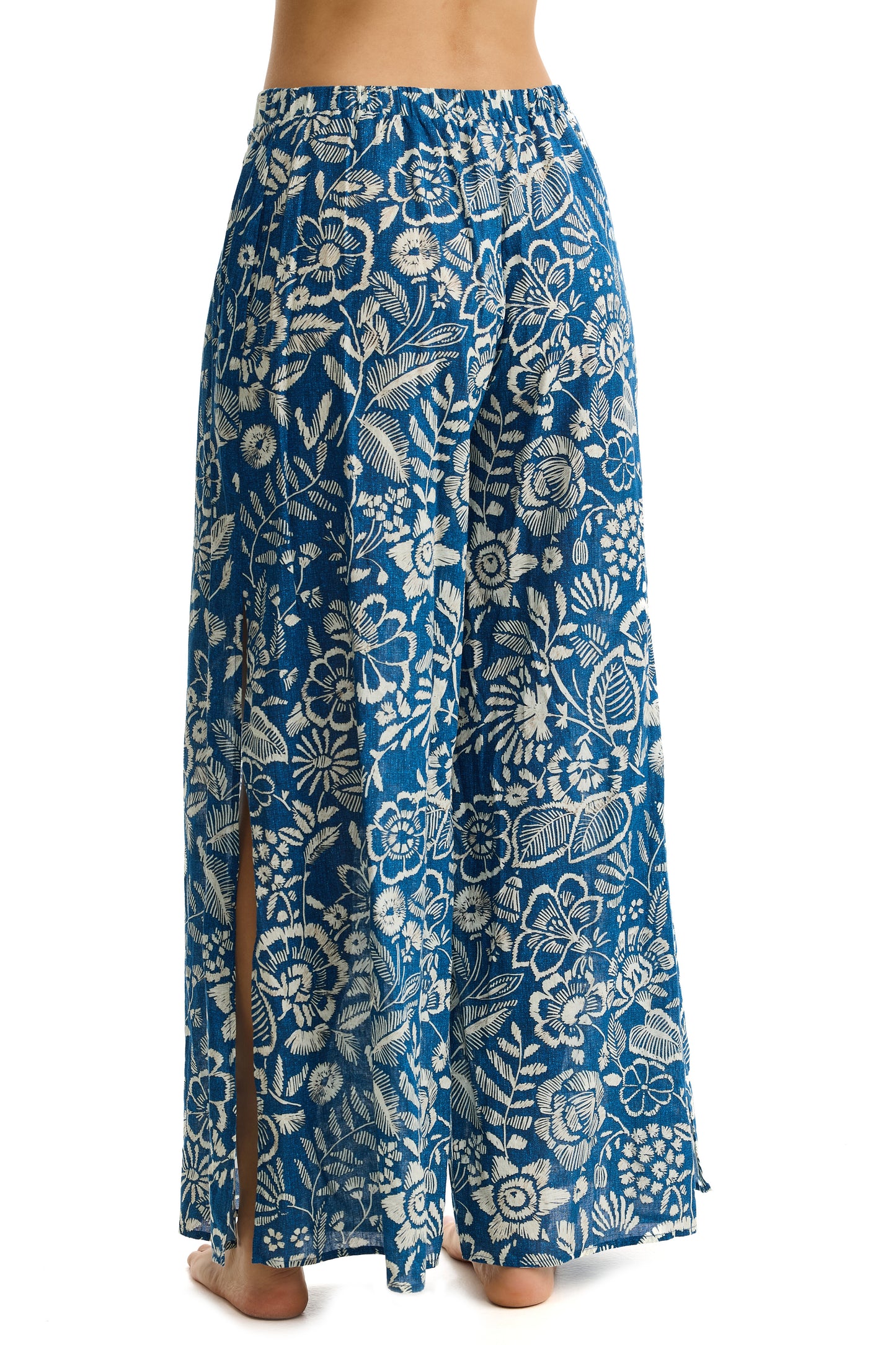 PROFILE by gottex GARDEN MIST Wide Leg Pants - Denim