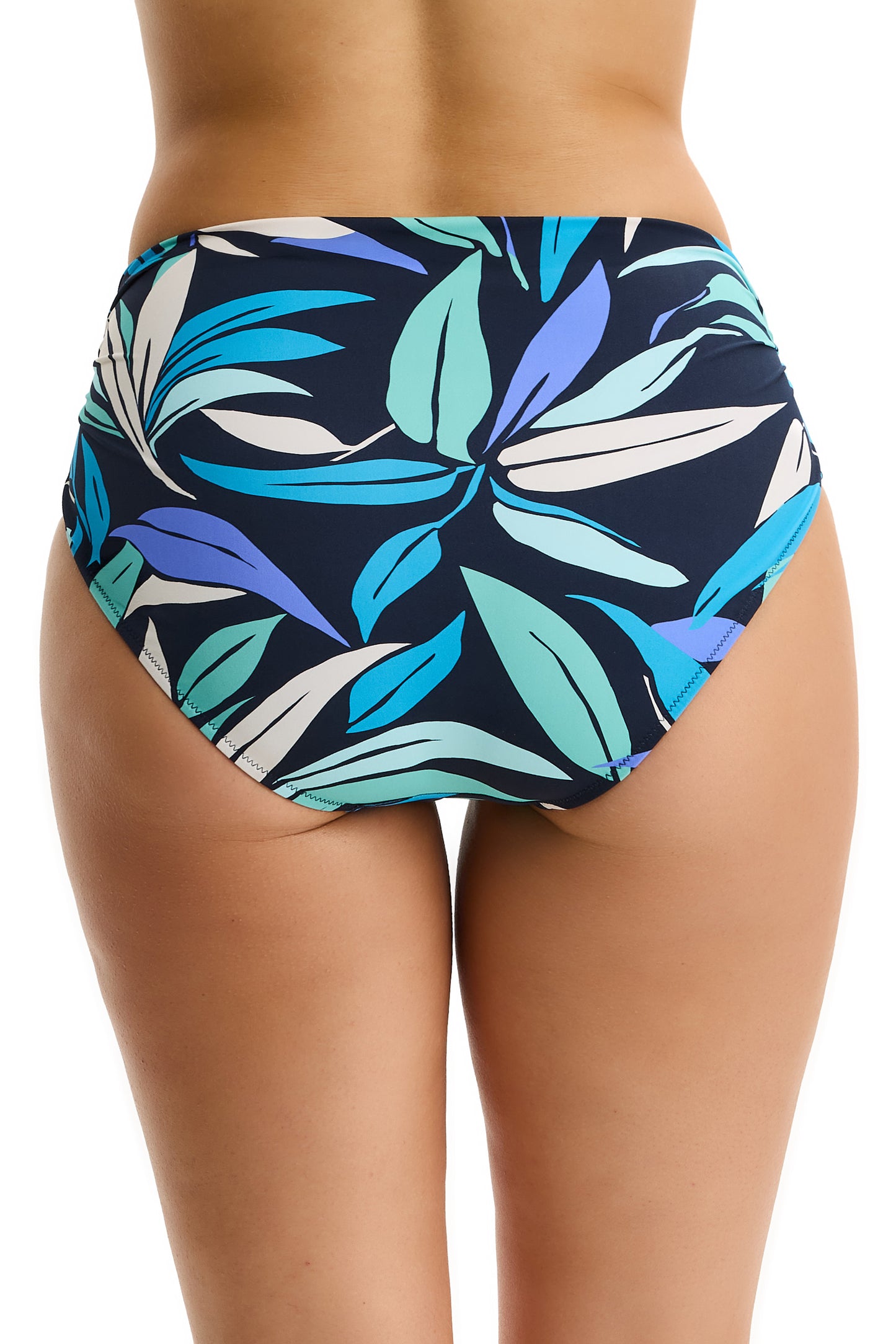 PROFILE by gottex PALM POETRY Bikini Bottom - Multi Blue