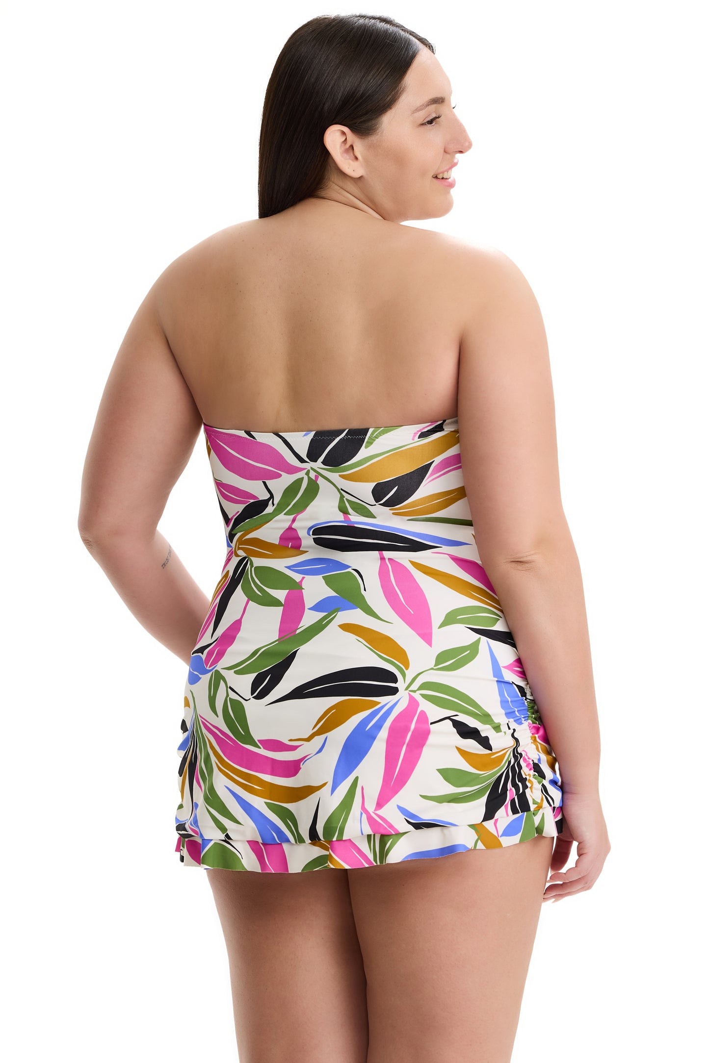 PROFILE by gottex PALM POETRY Bandeau One Piece - Multi