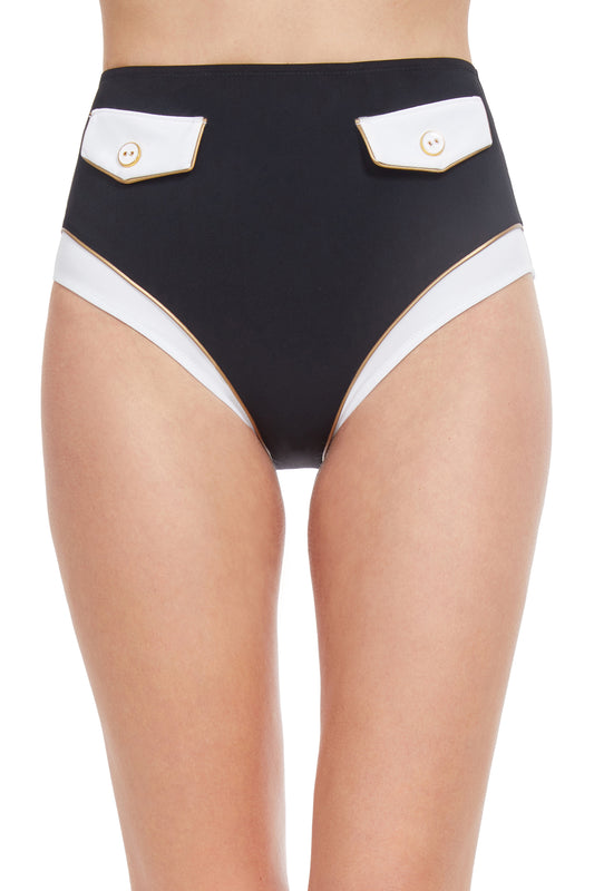 HIGH LEG HIGH WAIST BRIEF