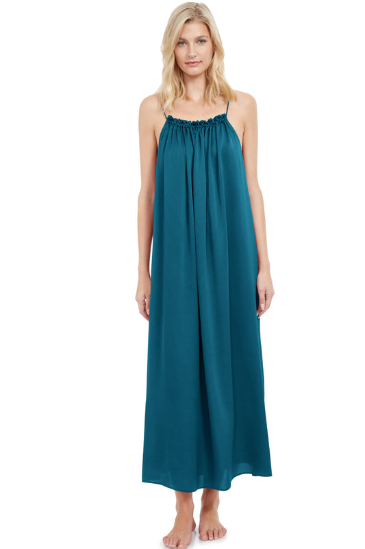 HIGH NECK LONG DRESS