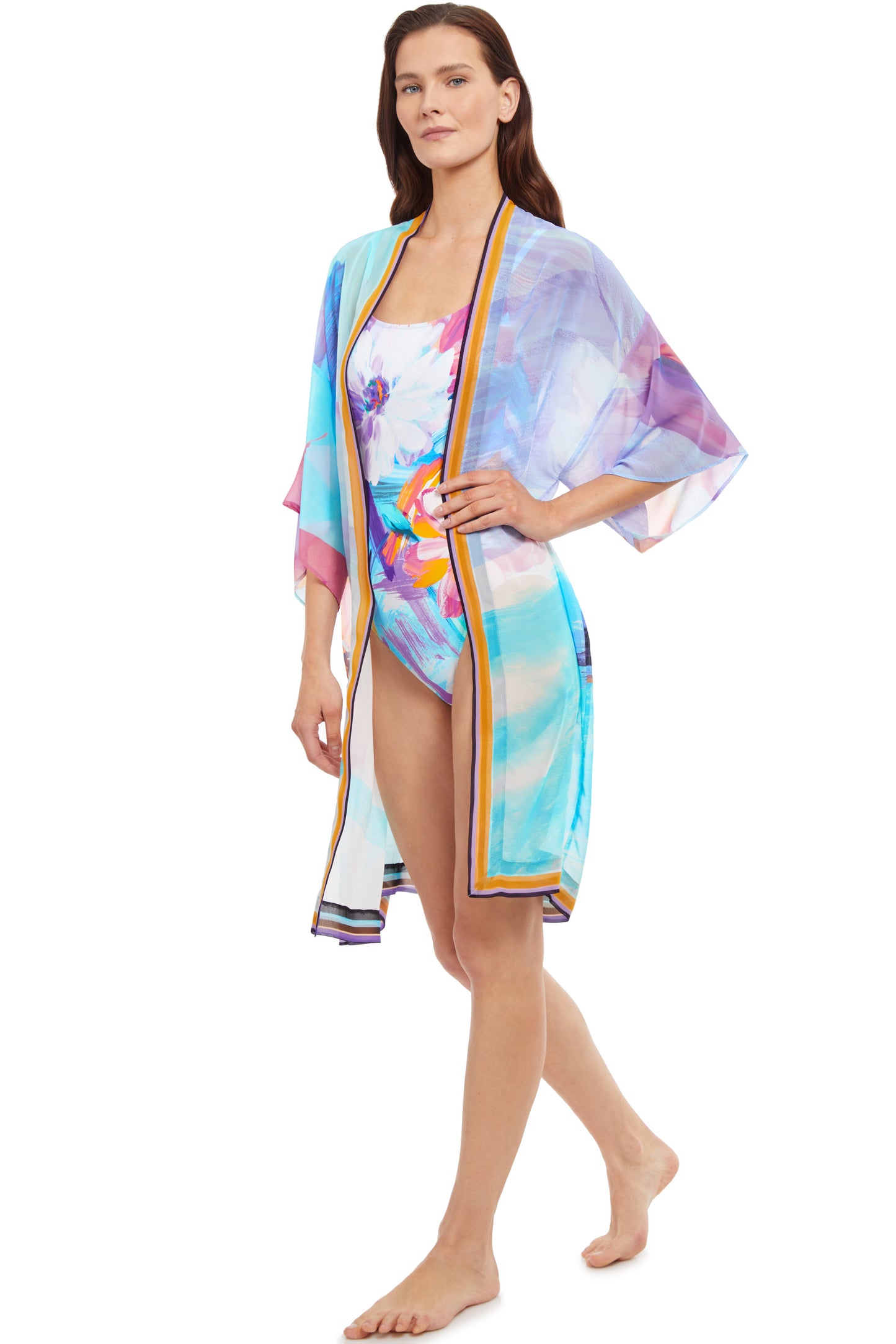 KIMONO WITH BELT