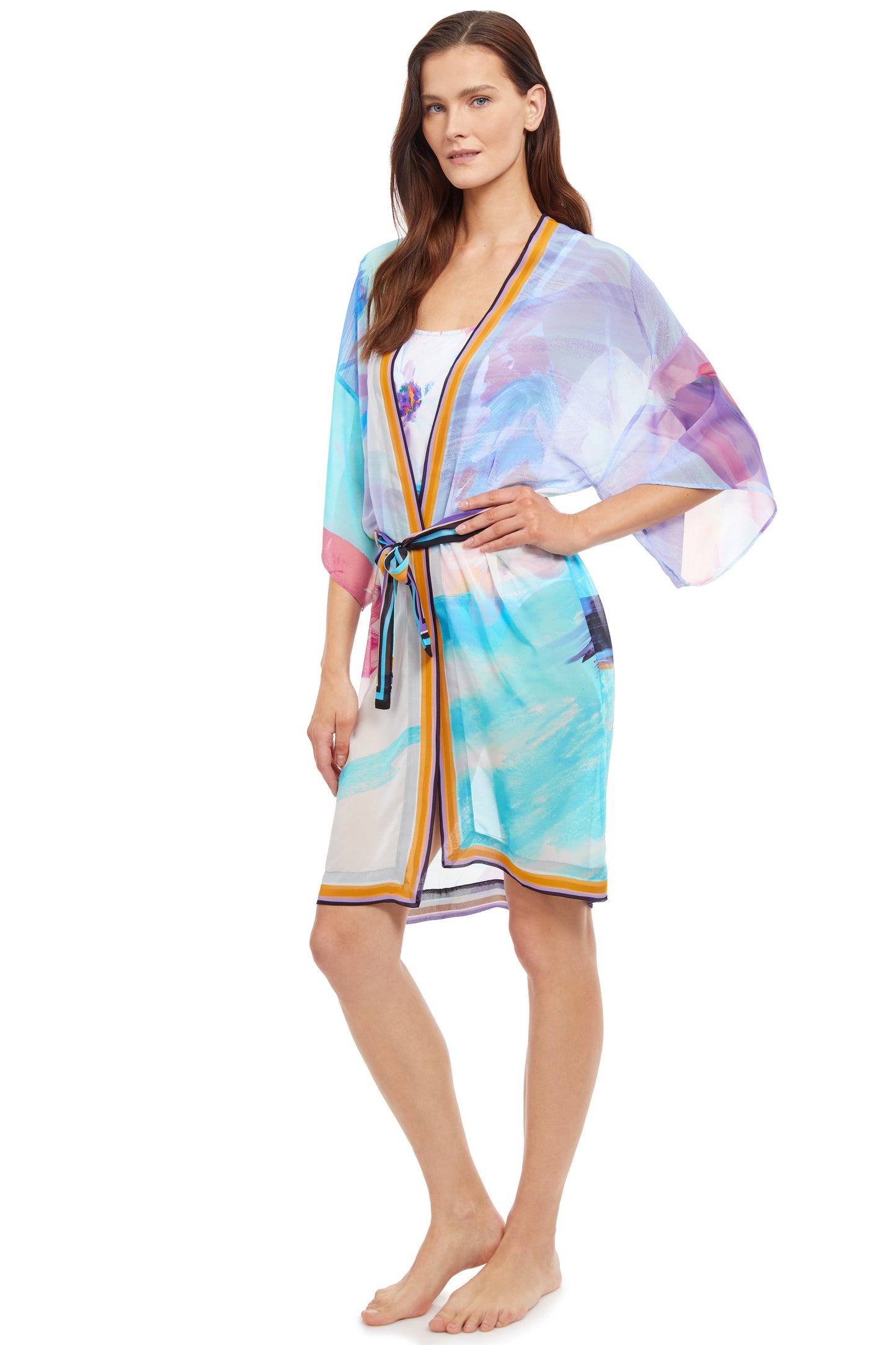 KIMONO WITH BELT