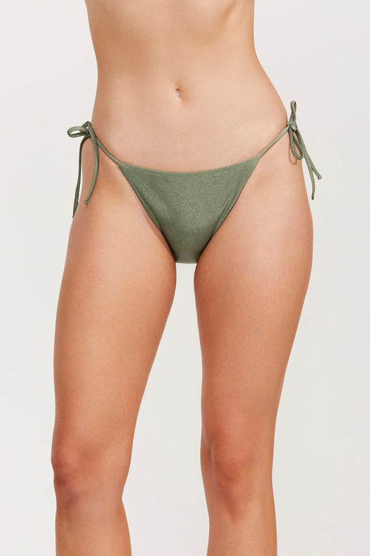 HIGH END SIDE TIE TRIANGE BIKINI BOTTOM