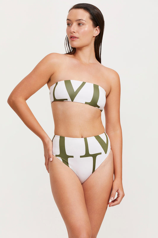 SIGNATURE BANDEAU TUBE BIKINI TOP