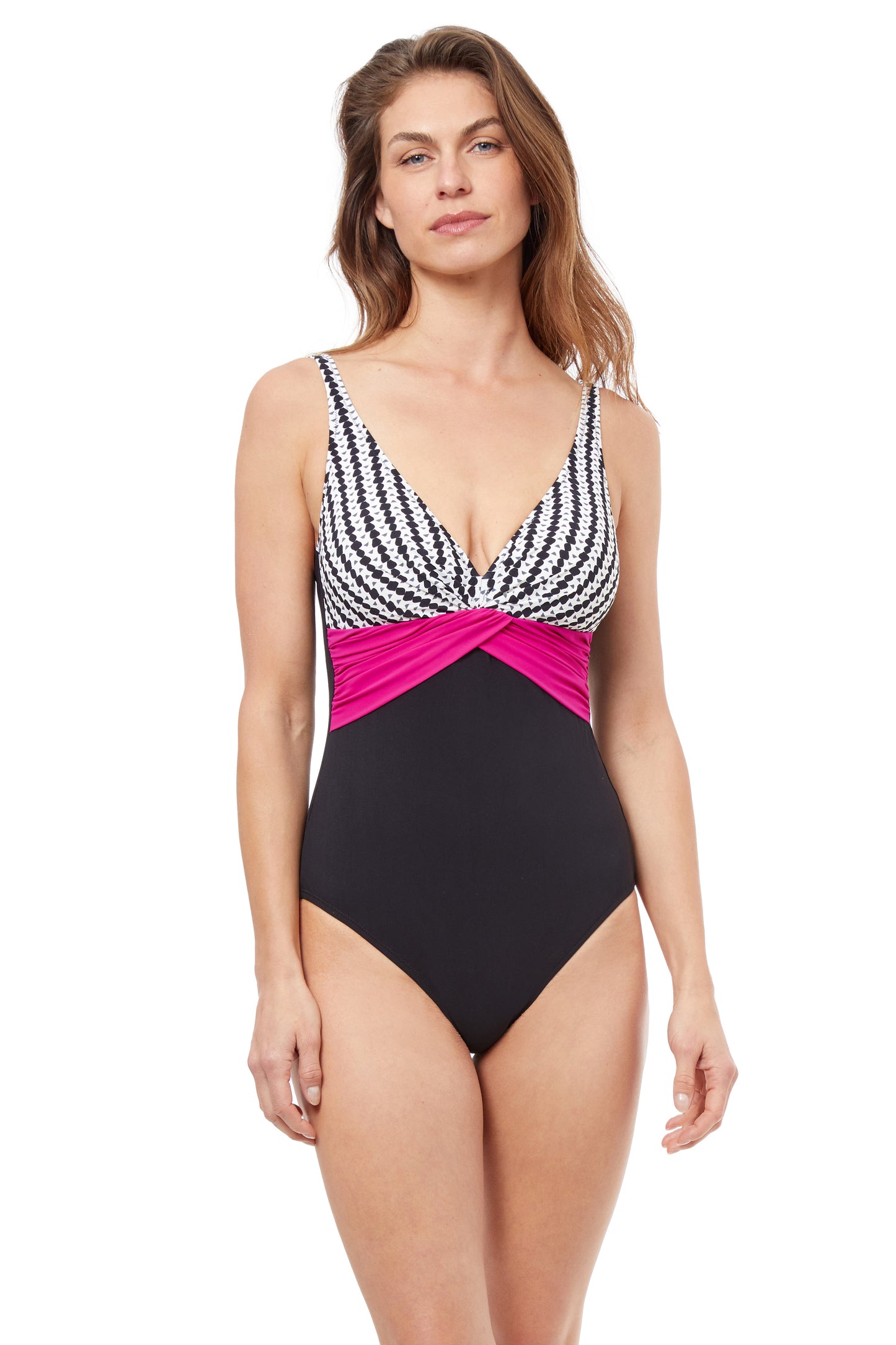 D-CUP V-NECK ONE PIECE