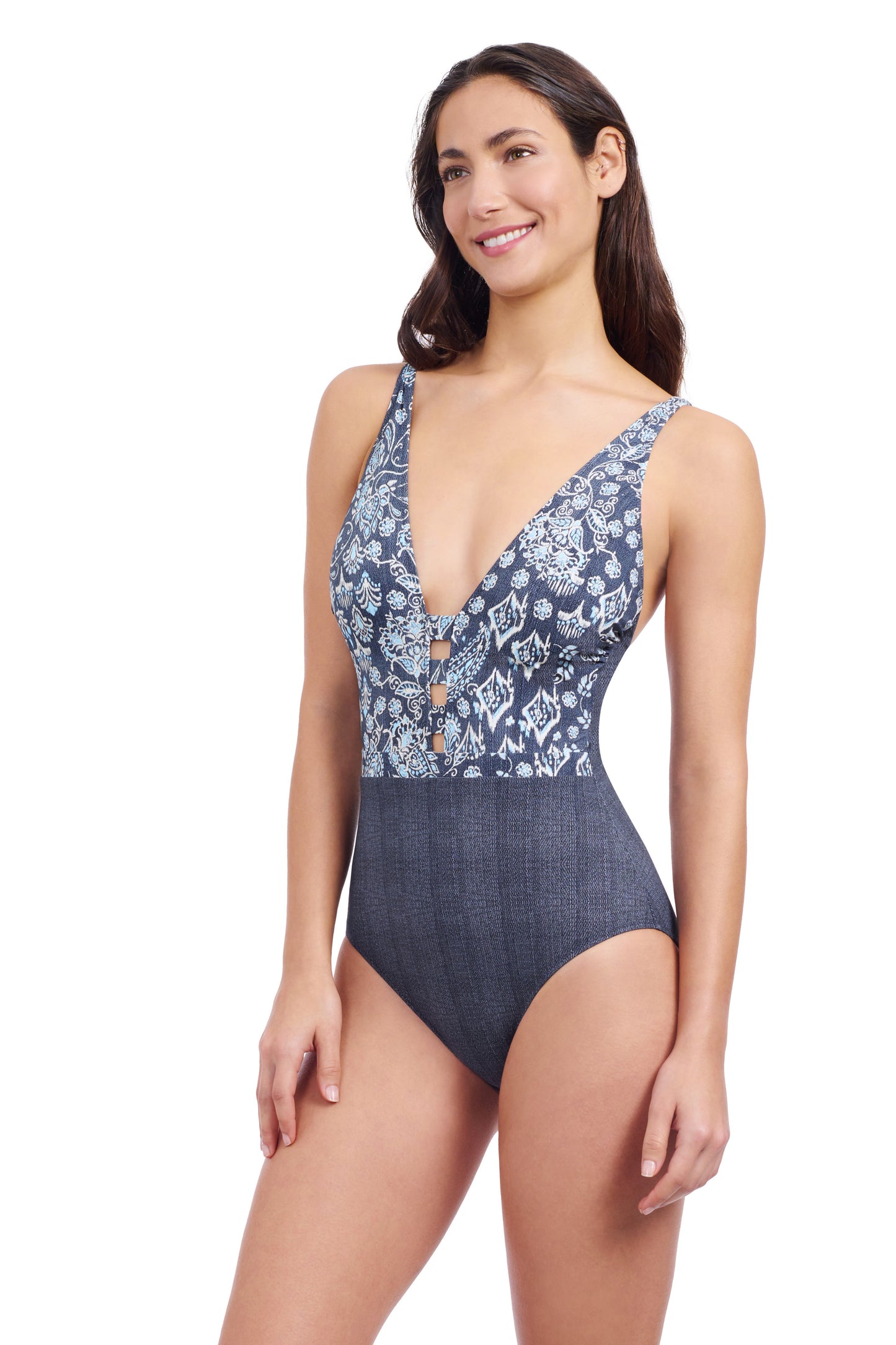 FLORES HALTER ONE PIECE