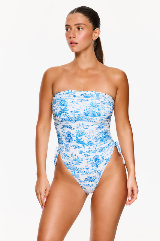 Flirtt SUMMER TOILE Bandeau One Piece