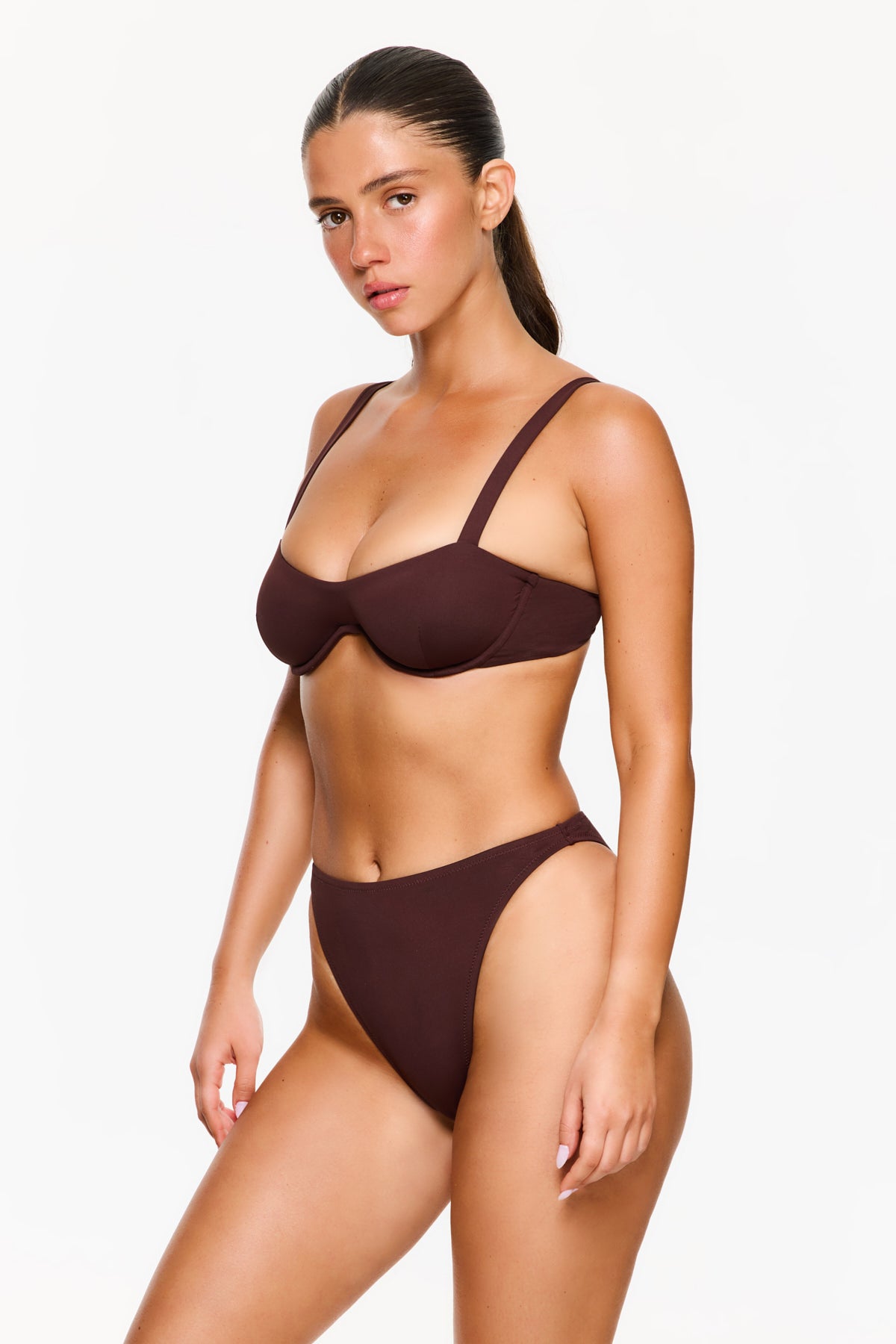 Flirtt VACAY MODE Underwire Top - Brown