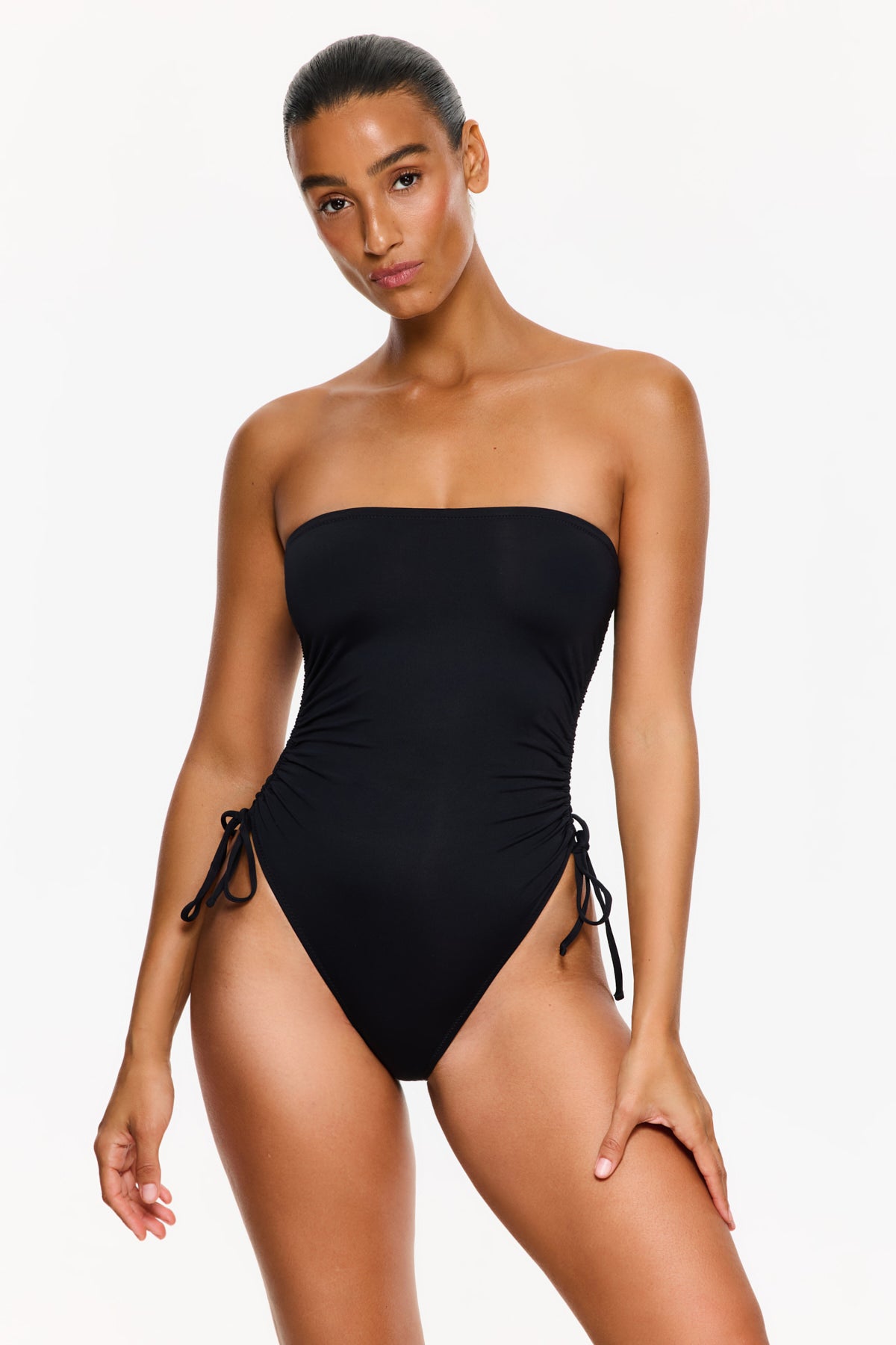 FLIRTT BANDEAU ONE PIECE - Black