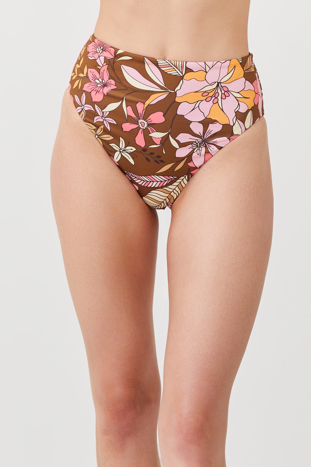 HIGH LEG HIGH WAIST BRIEF