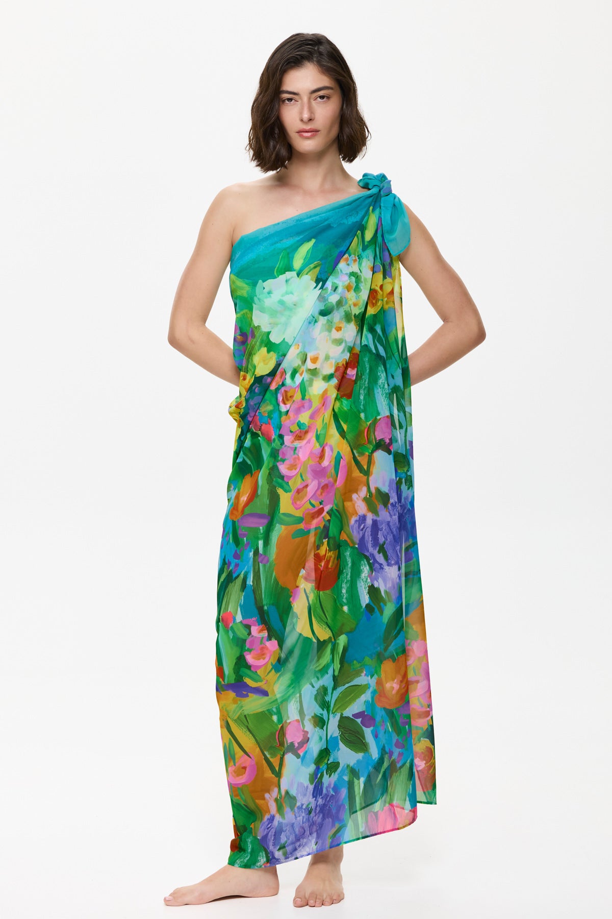 Gottex MOMENT'S GARDEN Pareo Cover Up