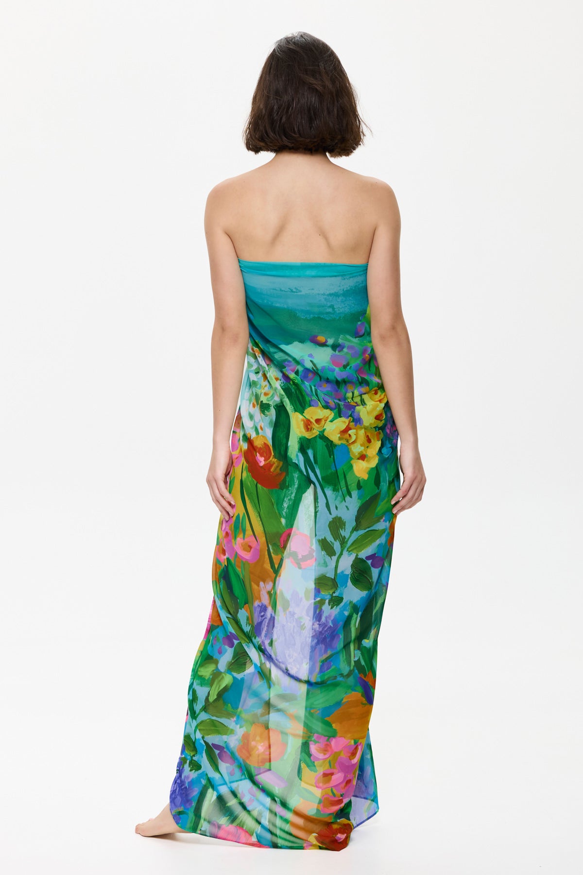 Gottex MOMENT'S GARDEN Pareo Cover Up