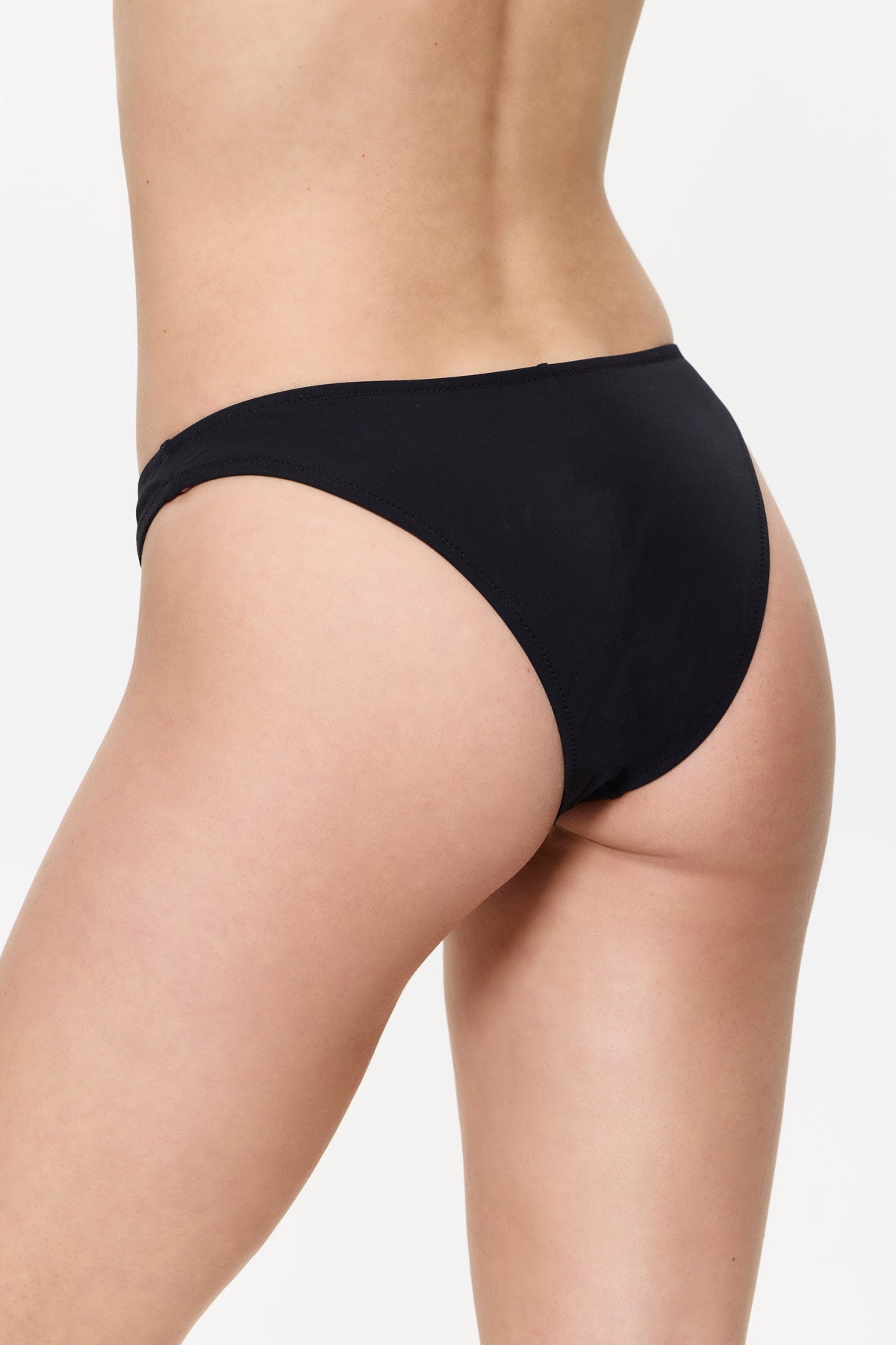 Gottex VERSAILLES Bra with High leg high waist brief set - Black