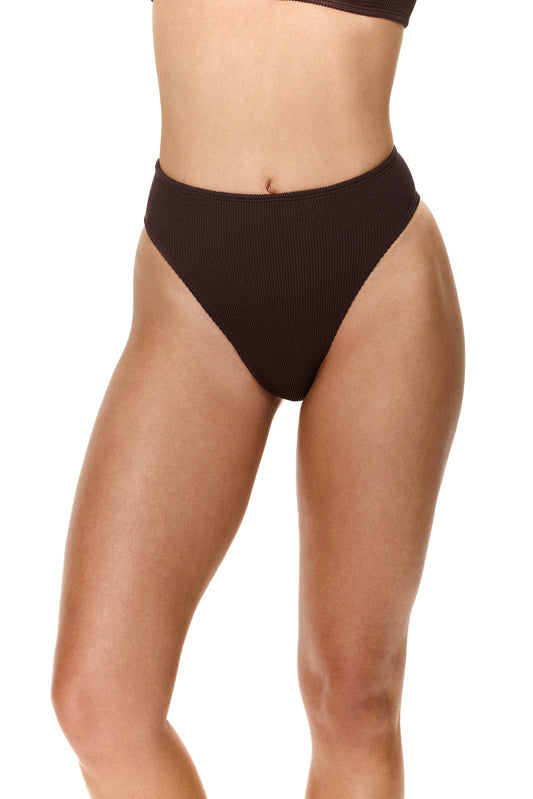 Au Naturel High Pant - Brown