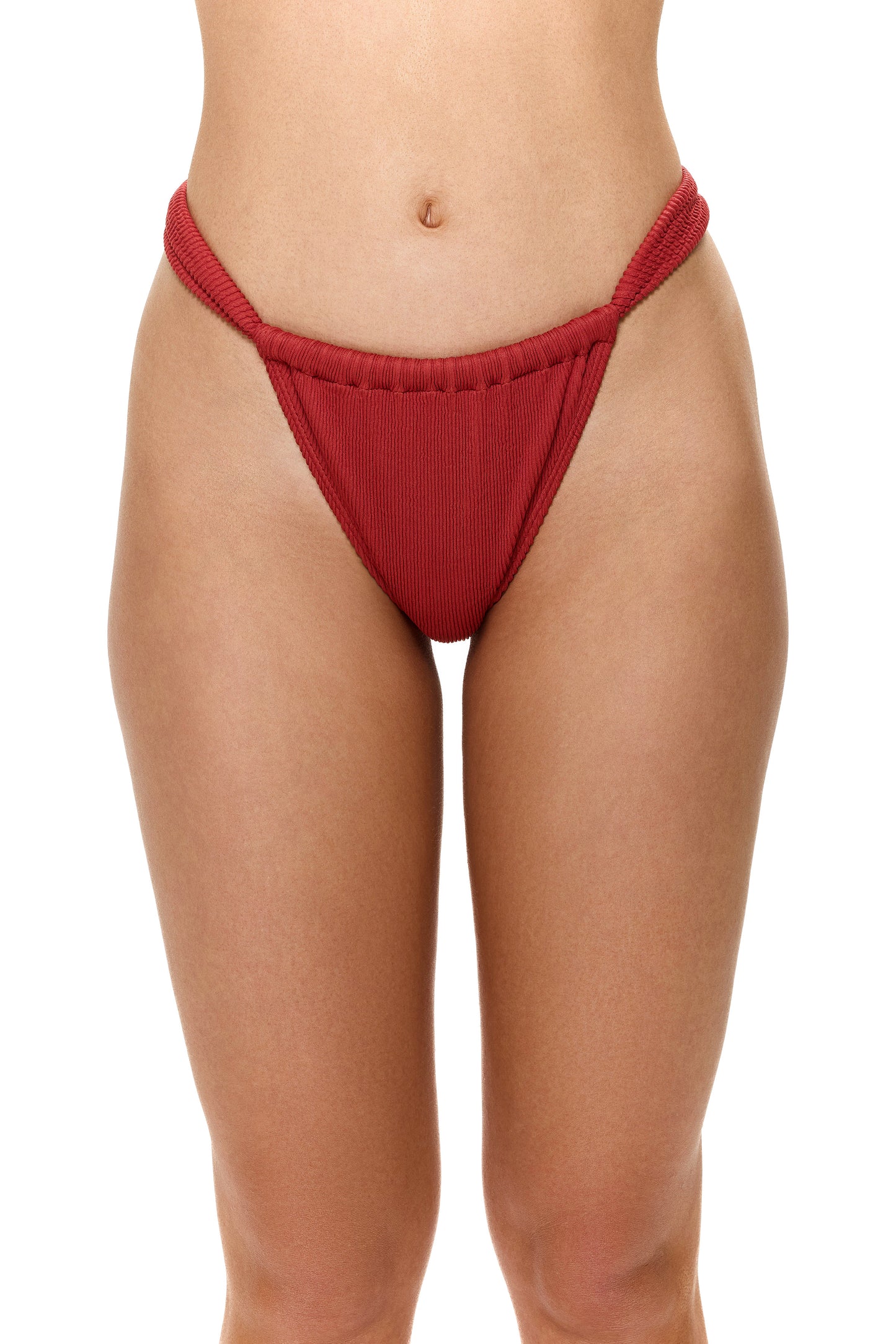 Au Naturel Pant with insert Belt - Paprika