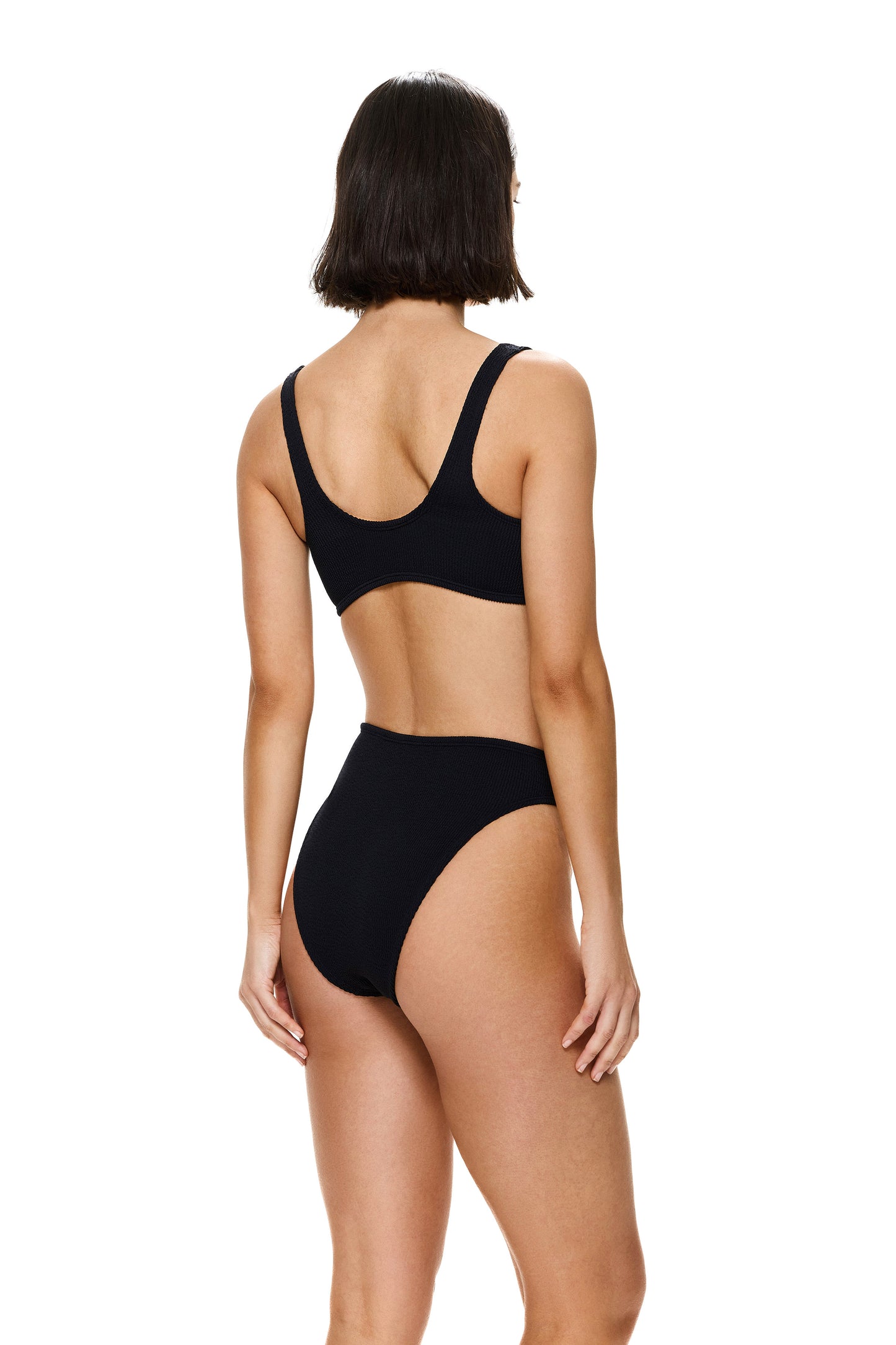 Au Naturel Crop Top - Black