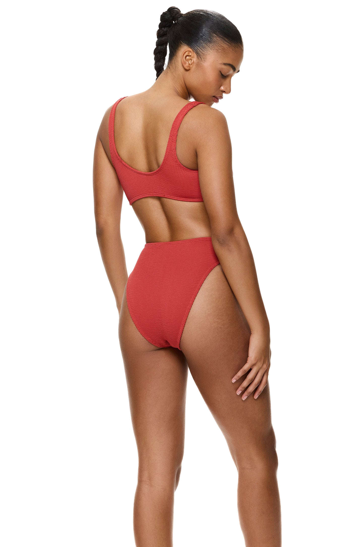 Au Naturel Crop Top - Paprika