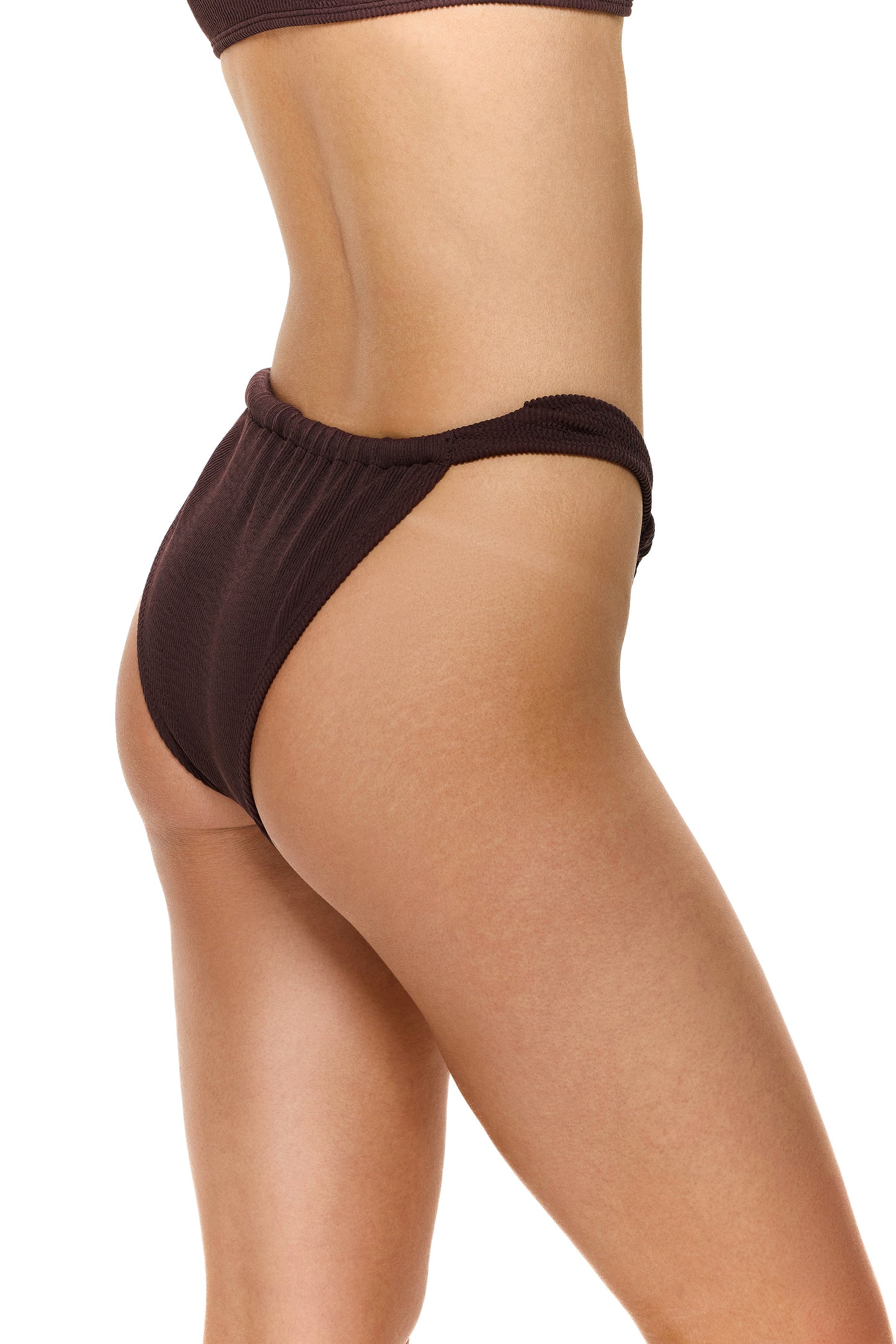 Au Naturel Pant with insert Belt - Brown