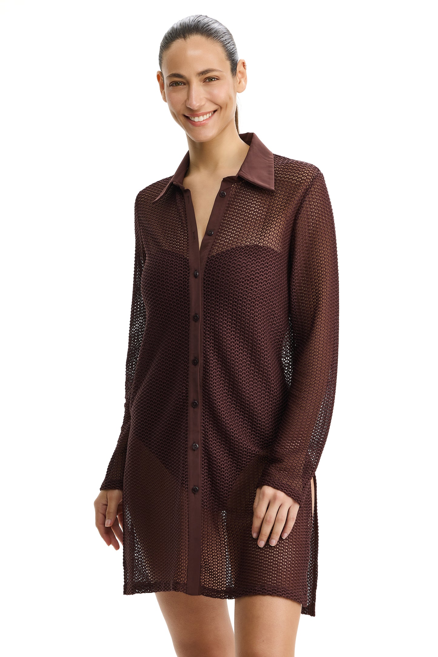 PROFILE by gottex SAFARI CHIC Long Sleeves Blouse