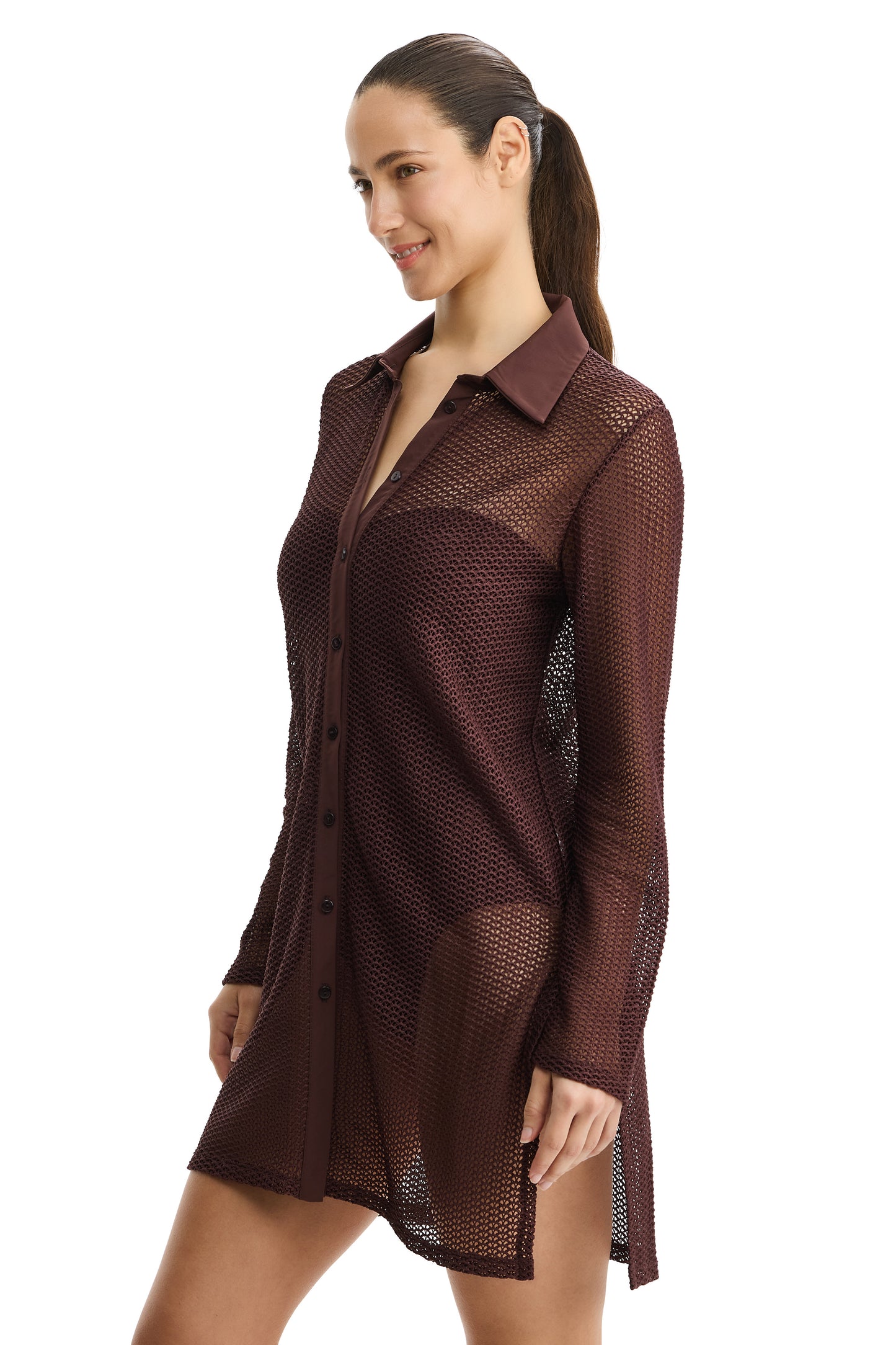 PROFILE by gottex SAFARI CHIC Long Sleeves Blouse
