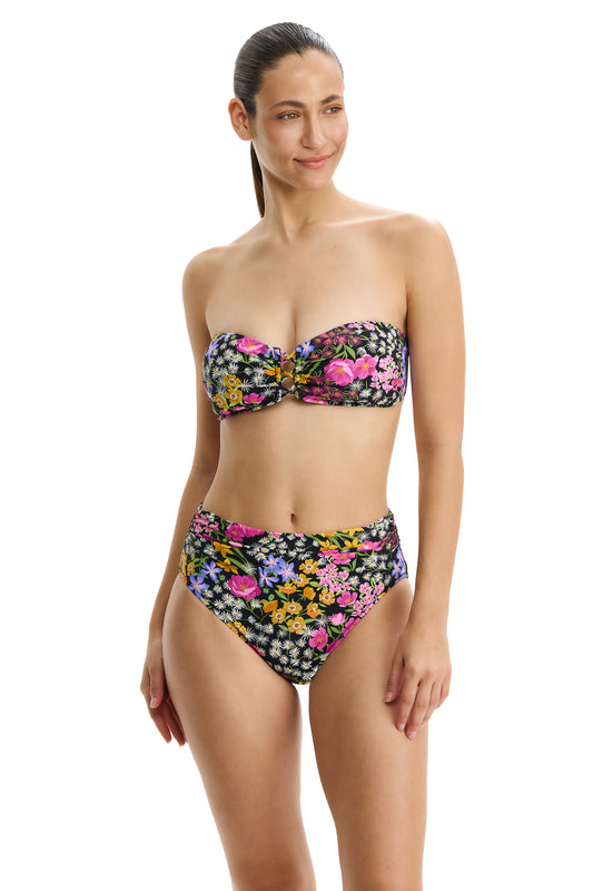 PROFILE by gottex HABANA HEAT Bandeau Bikini Bra - Multi Black