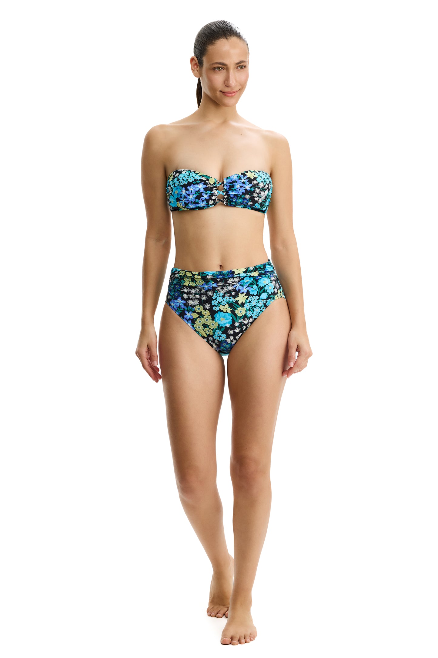 PROFILE by gottex HAVANA HEAT Bandeau Bikini Bra - Multi Blue