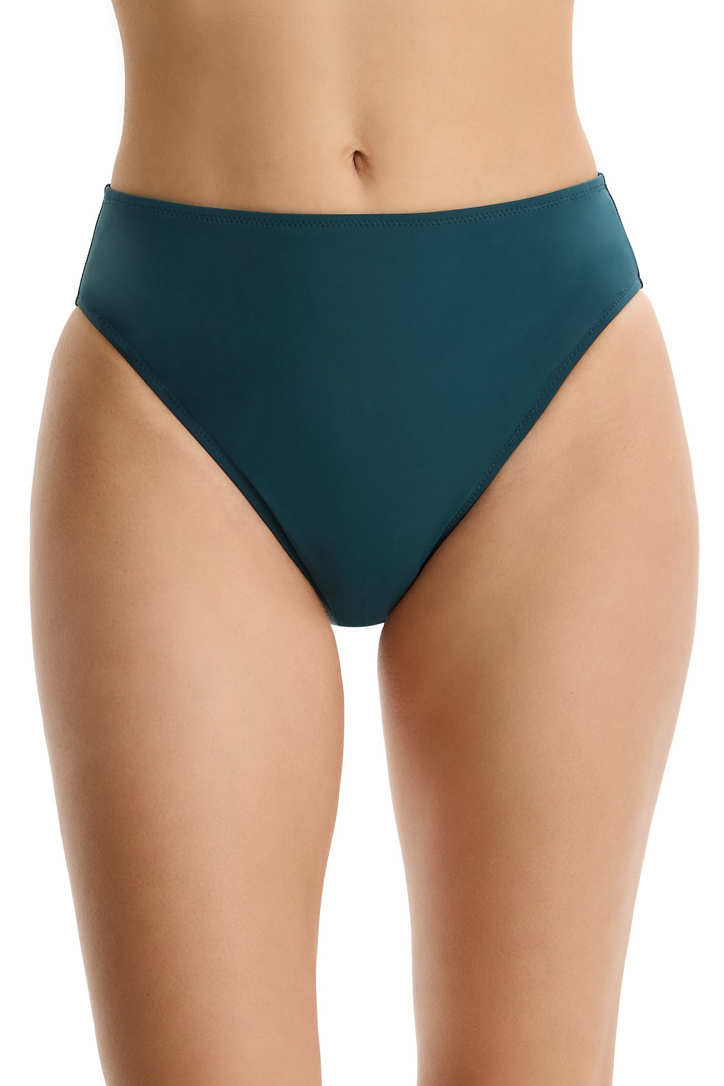PROFILE by gottex CABERNET KISS High Waist Bikini Bottom - Petrol