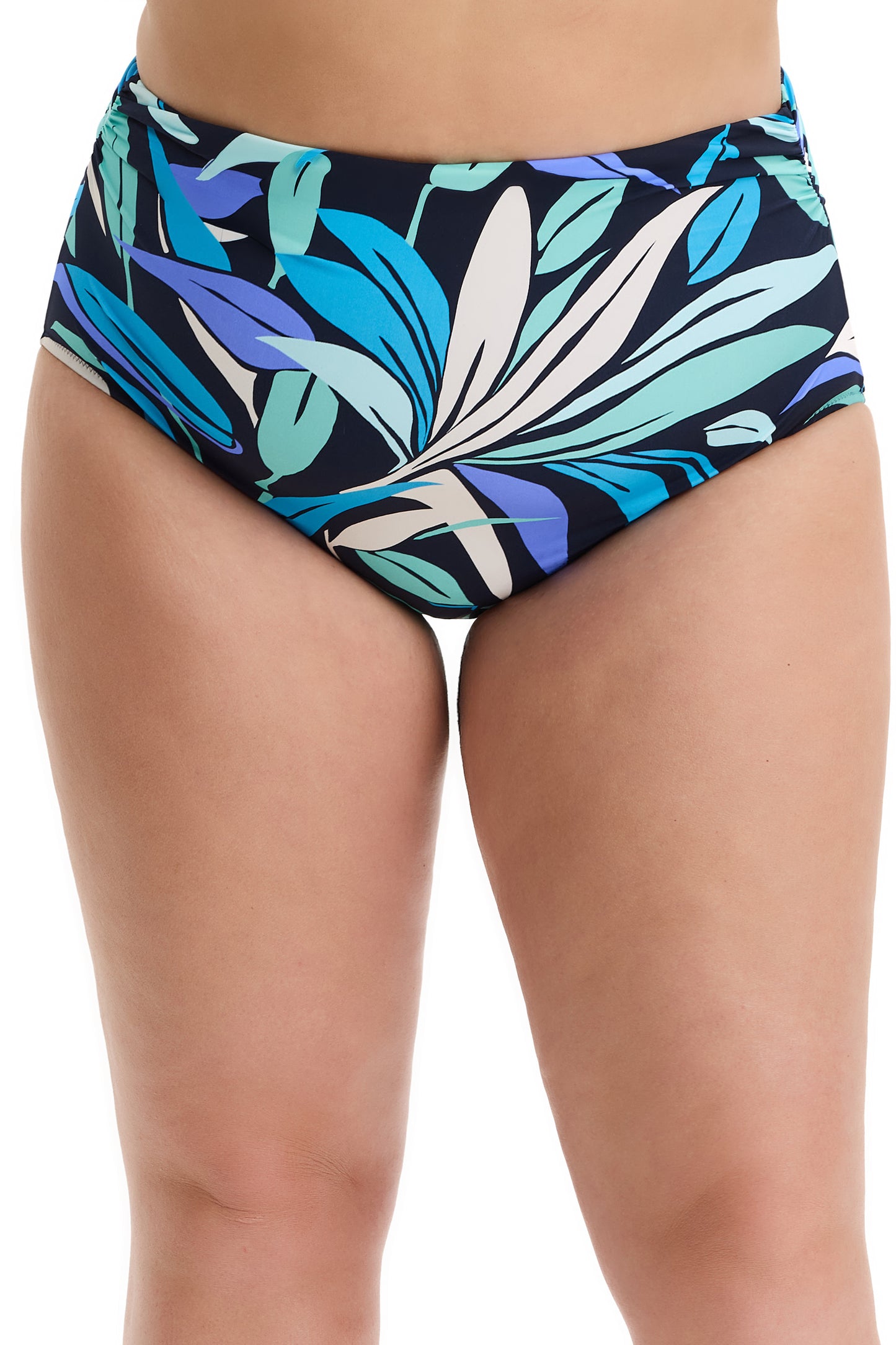PROFILE by gottex PALM POETRY Bikini Bottom - Multi Blue