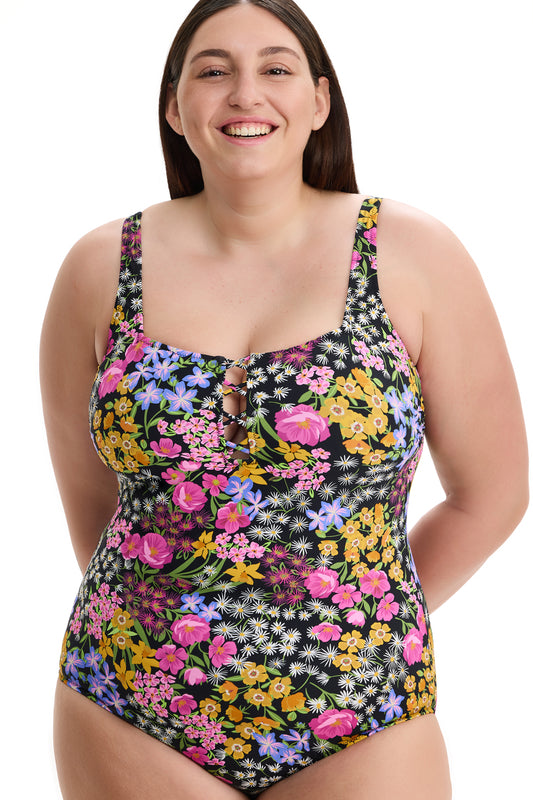 PROFILE by gottex HAVANA HEAT - Criss cross detail one piece