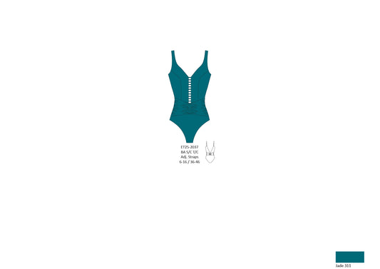 V-NECK ONE PIECE